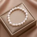 Freshwater White Pearls Bracelet