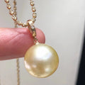 Natural Champagne Pearl Pendant