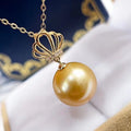 Natural Champagne Pearl Pendant