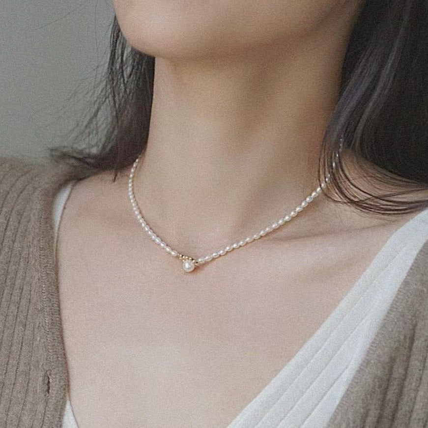 White Freshwater Pearl Necklace