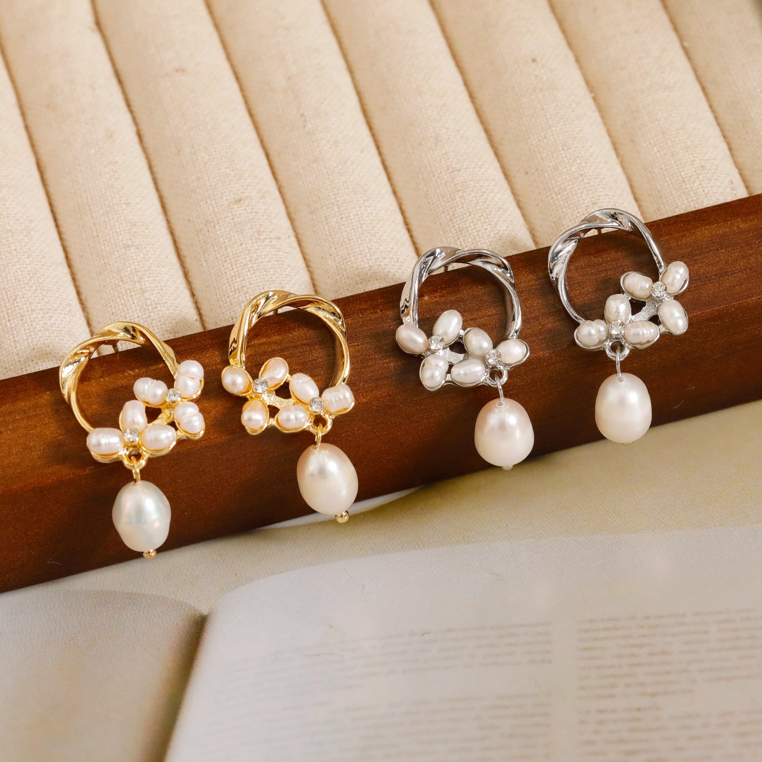 Freshwater Pearl Drop Earrings