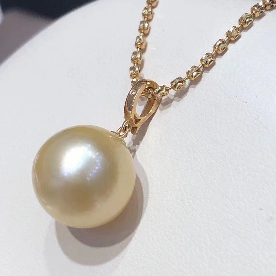 Natural Champagne Pearl Pendant