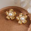 Natural Akoya Pearl Stud Earrings