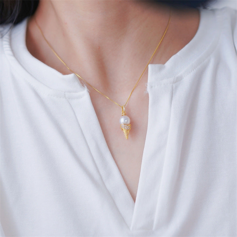 Natural Akoya Pearl Pendant