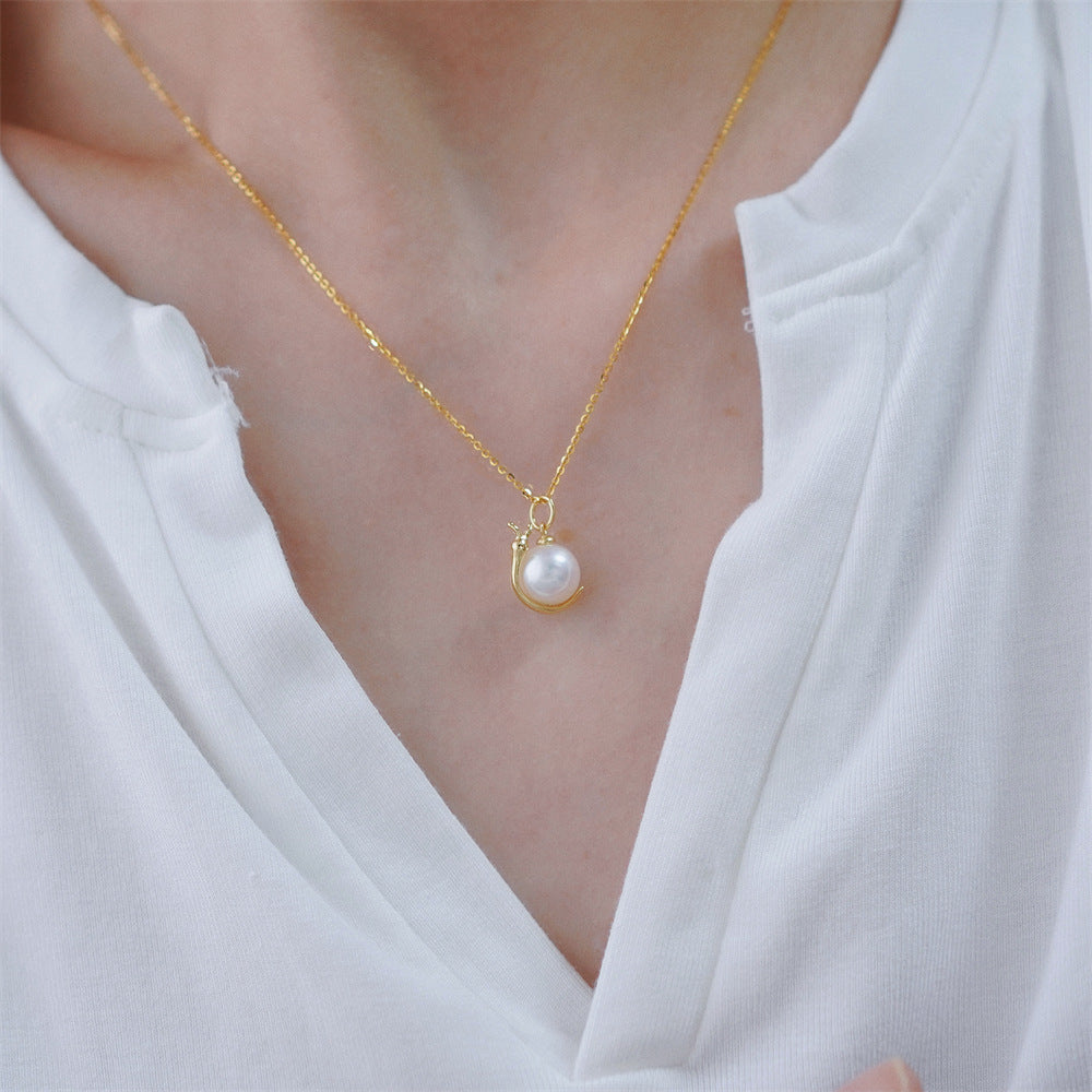 Natural Akoya Pearl Pendant