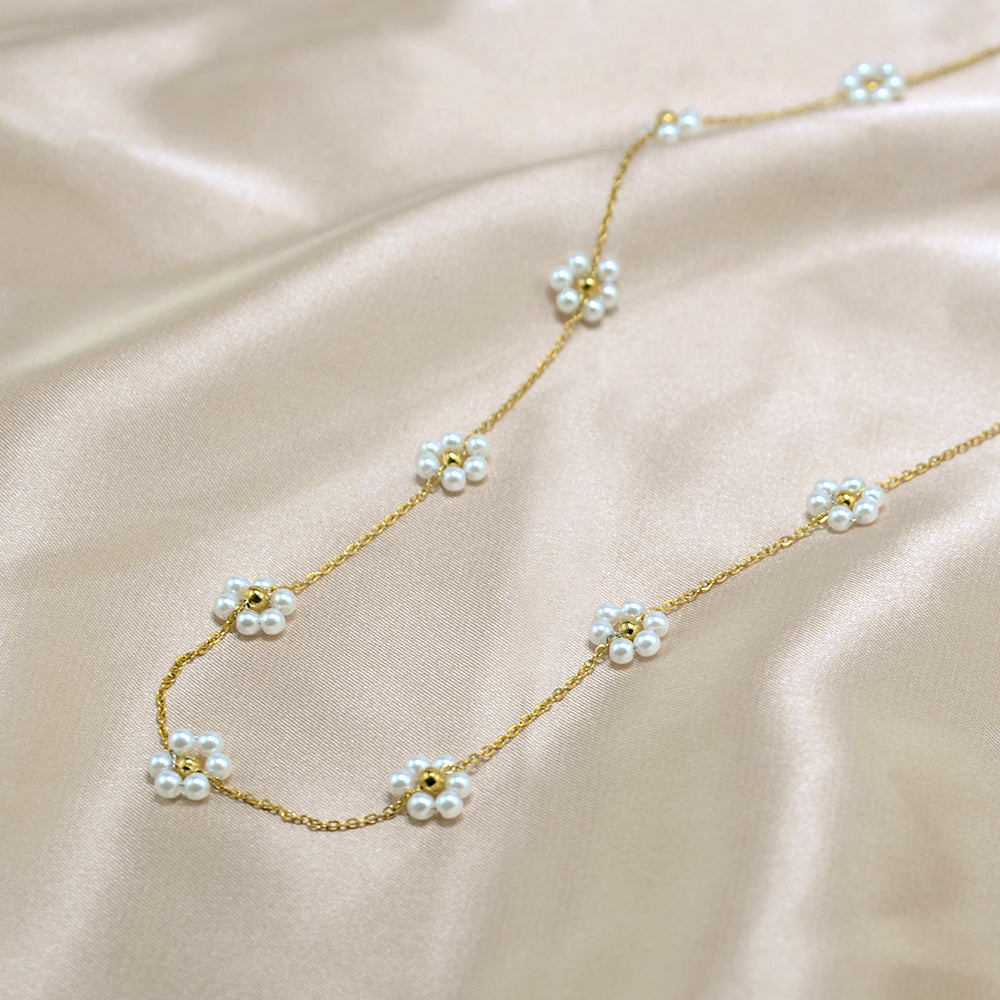 Hand-woven Freshwater Pearl Necklace