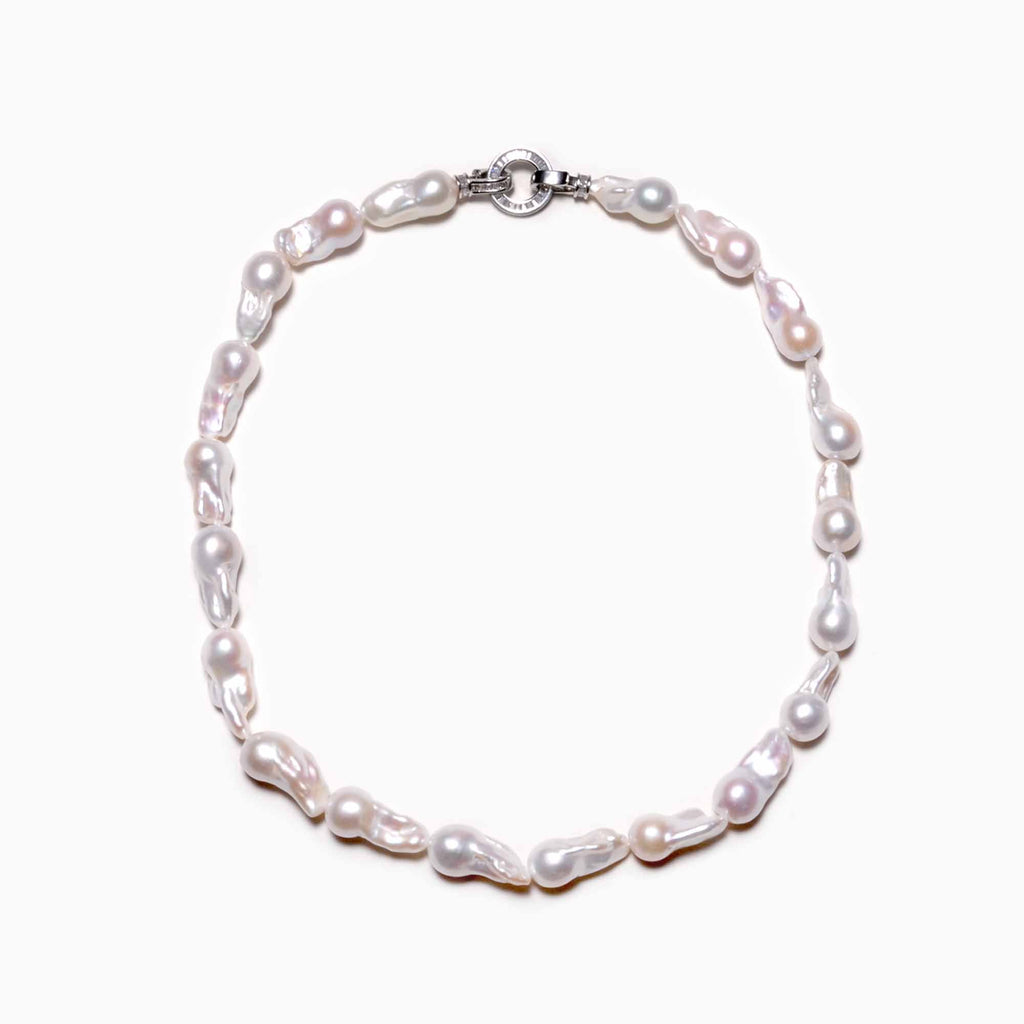 Natural Baroque Pearls Necklace