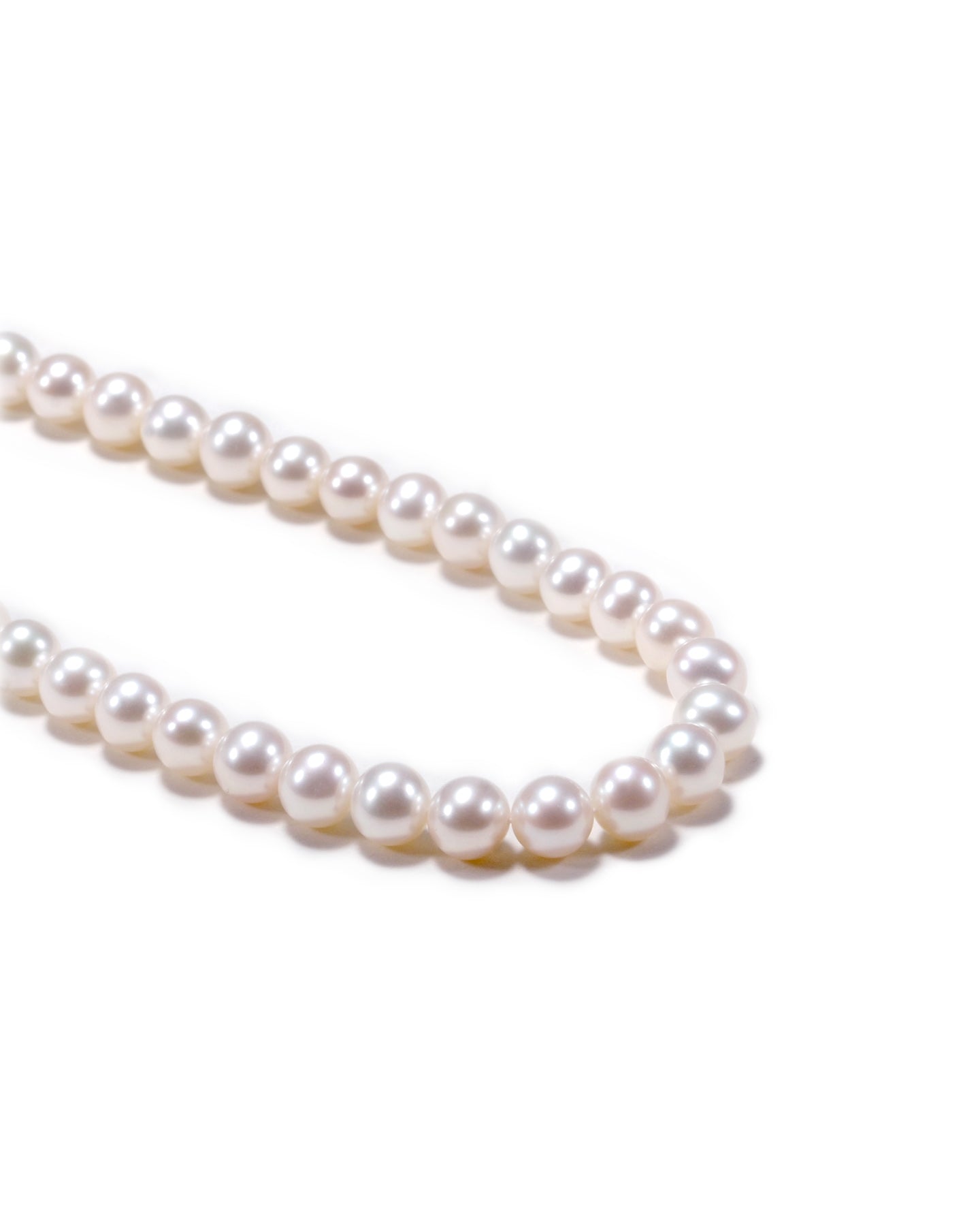 White Freshwater Pearl Necklace 10-11mm AAAA Quality
