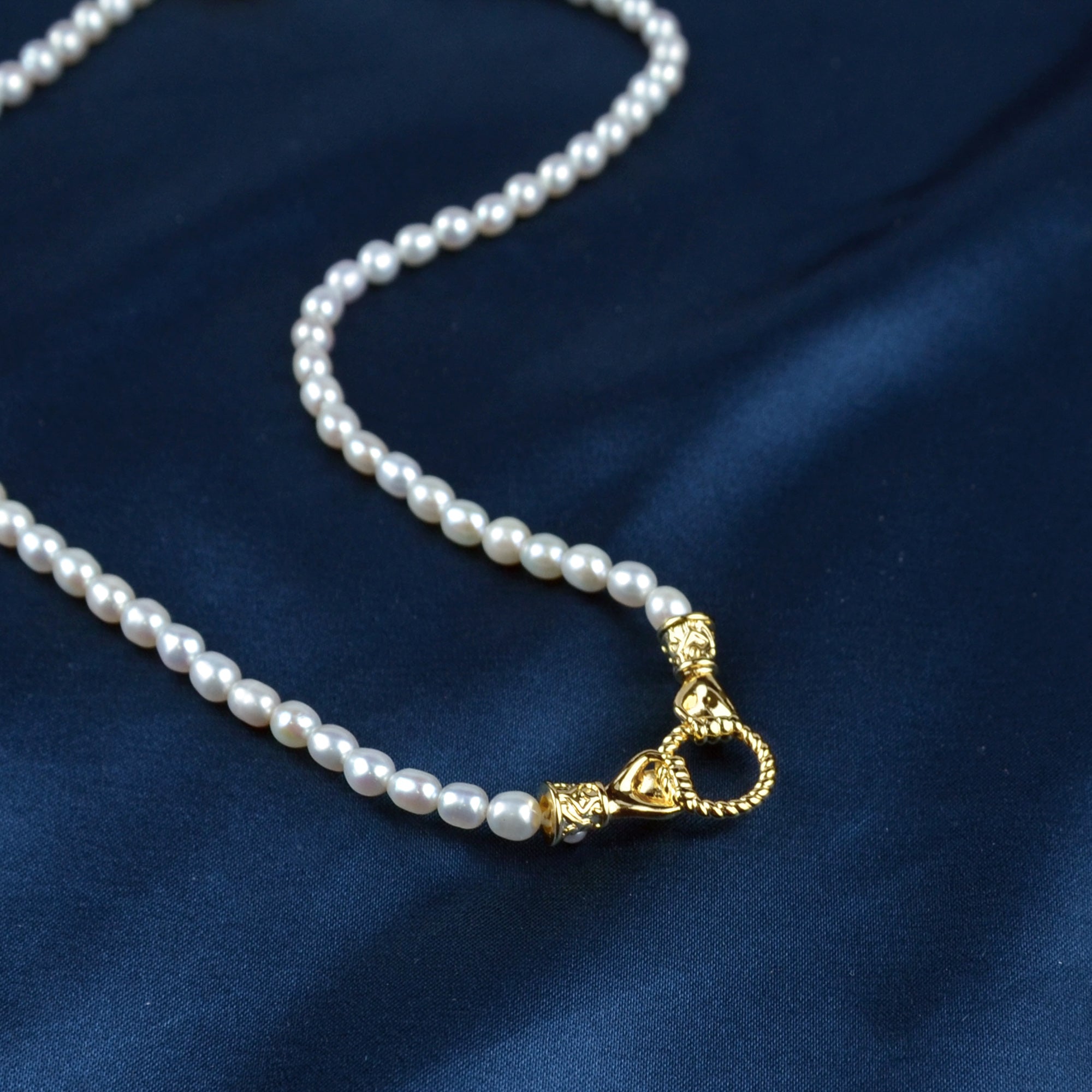 Harris Reed in Good Hands Pearl Charm Necklace