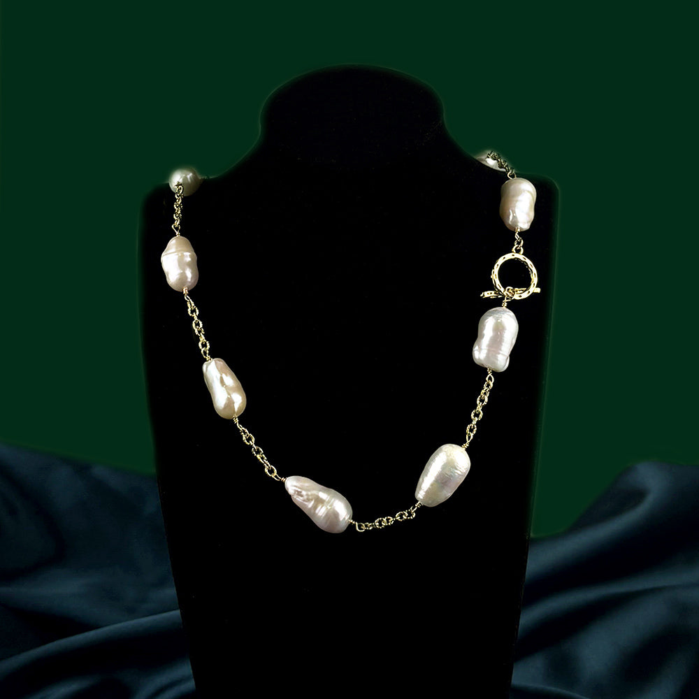Natural Baroque Pearls Necklace