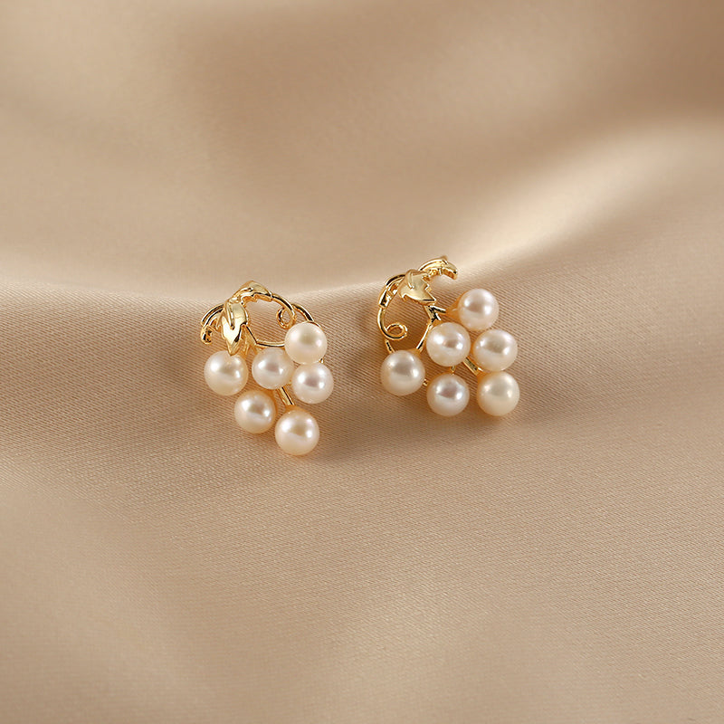 Freshwater Pearl Hoop Earrings