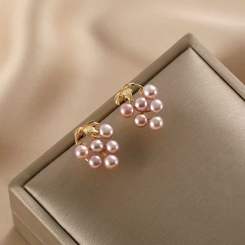 Freshwater Pearl Hoop Earrings