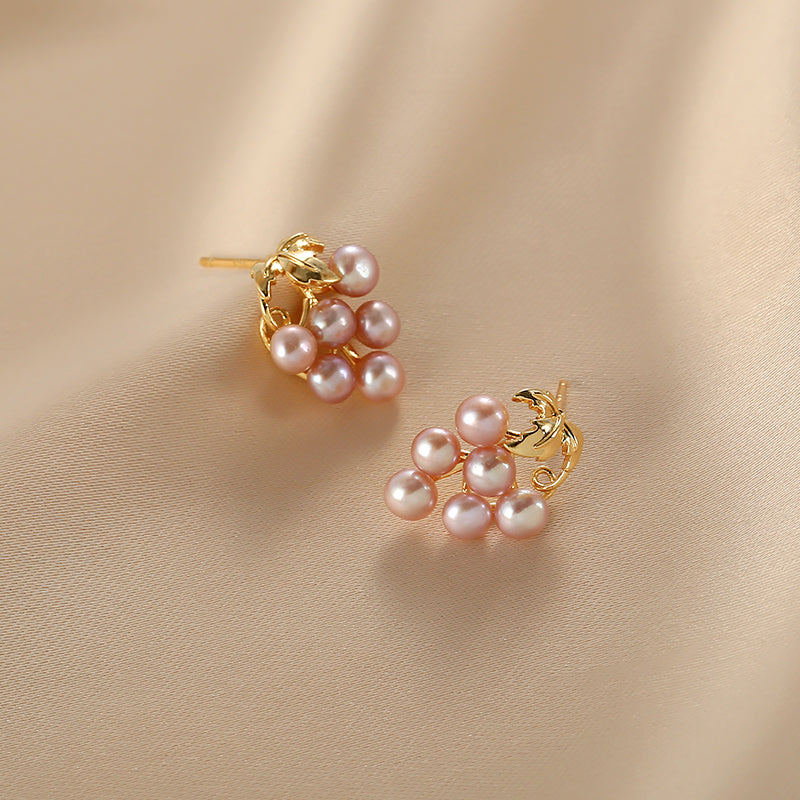 Freshwater Pearl Hoop Earrings