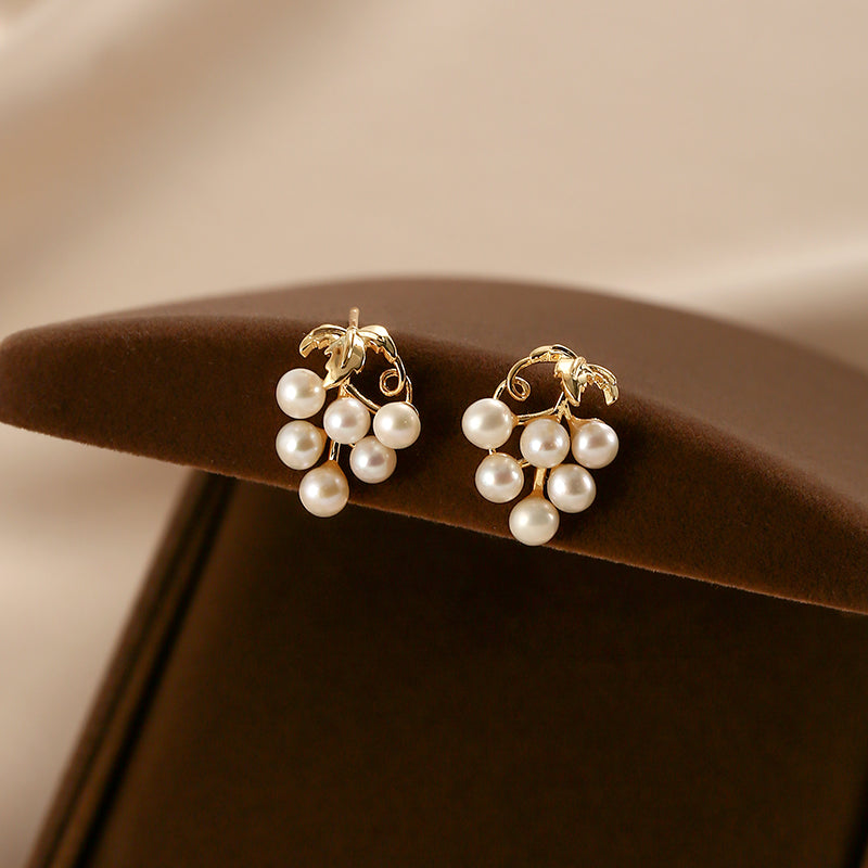 Freshwater Pearl Hoop Earrings