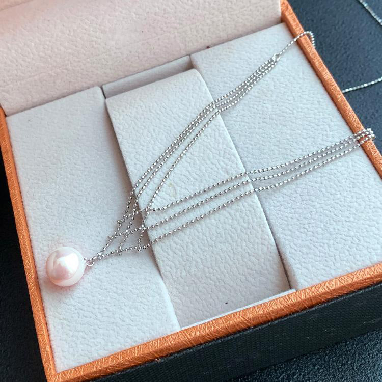 Japanese Akoya Pearl Lace Necklace