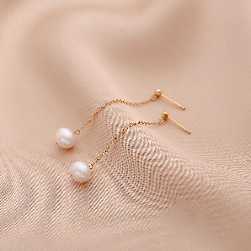 Baroque Pearl Drop Earrings