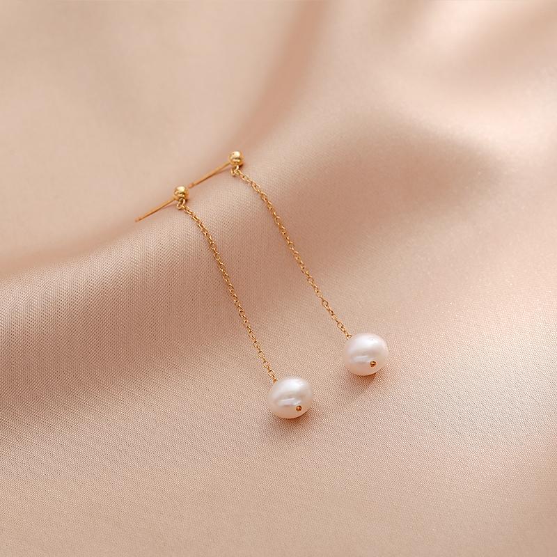 Baroque Pearl Drop Earrings
