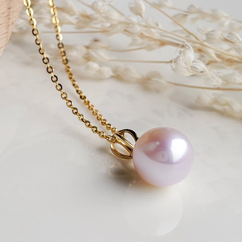 Japanese AKoya Pearl Necklace in 18K Gold