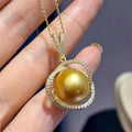 Natural Champagne Pearl Pendant