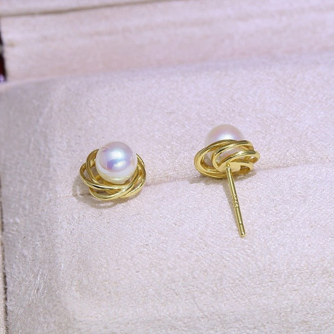 Akoya Pearl Stud Earrings