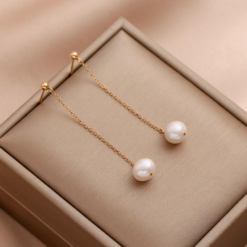 Baroque Pearl Drop Earrings