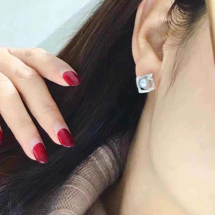 Akoya Pearl Stud Earrings