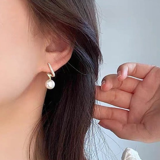 Akoya Pearl Drop Earrings