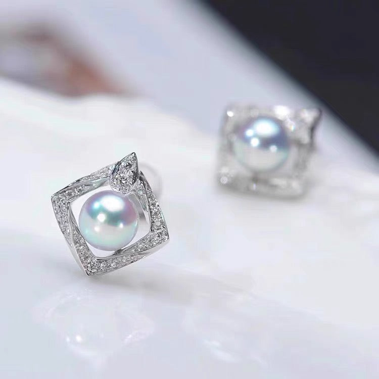 Akoya Pearl Stud Earrings