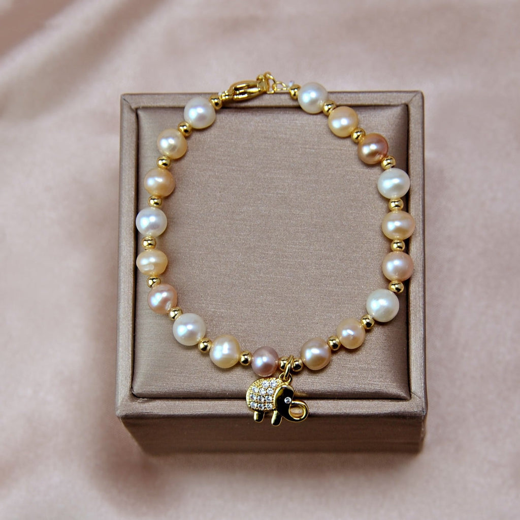 Colorful Freshwater Pearls Bracelet