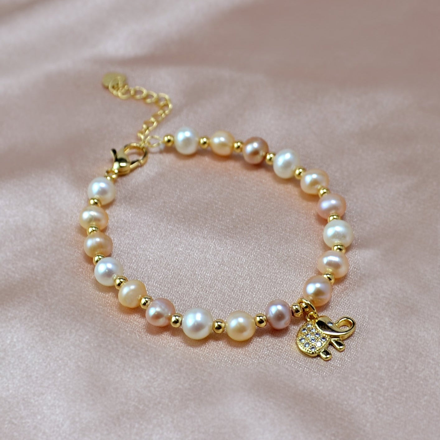 Colorful Freshwater Pearls Bracelet