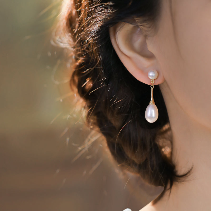 Freshwater Pearl Drop Earrings